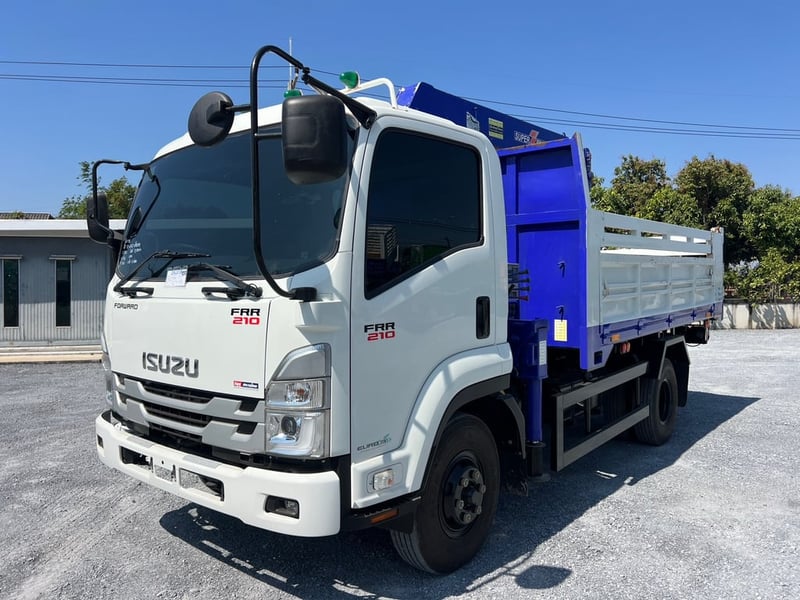 ISUZU FRR 210 HP ปี 67 ไมล์ 21,000 กม. #6ล้อดั้มเครน #LEK1136 ISUZU FRR 210 HP ปี 67 ไมล์ 21,000 กม. #6ล้อดั้มเครน #LEK1136