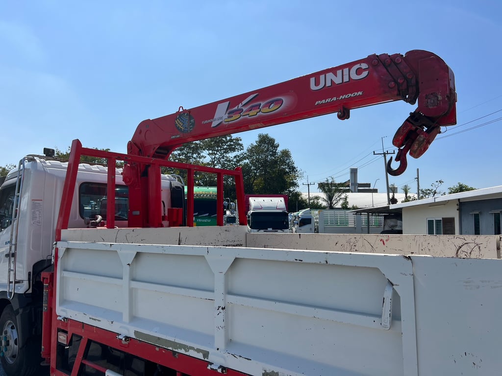 HINO FC9J 210HP ปี66 ไมล์ 249,264 KM. #6ล้อเครน #LEK 1097 HINO FC9J 210HP ปี66 ไมล์ 249,264 KM. #6ล้อเครน #LEK 1097