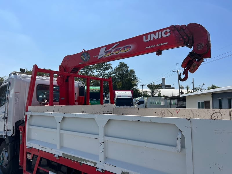 HINO FC9J 210HP ปี66 ไมล์  249,264 KM. #6ล้อเครน #LEK 1097