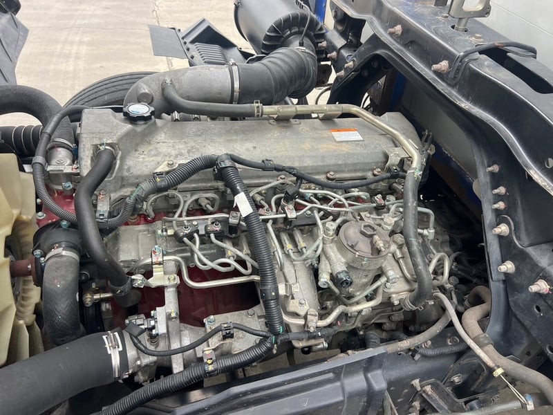 HINO FL8J 260HP เพลาเดียว ปี59 ไมล์87,000km. #ล่องกระบะมีเนียม#LEK400