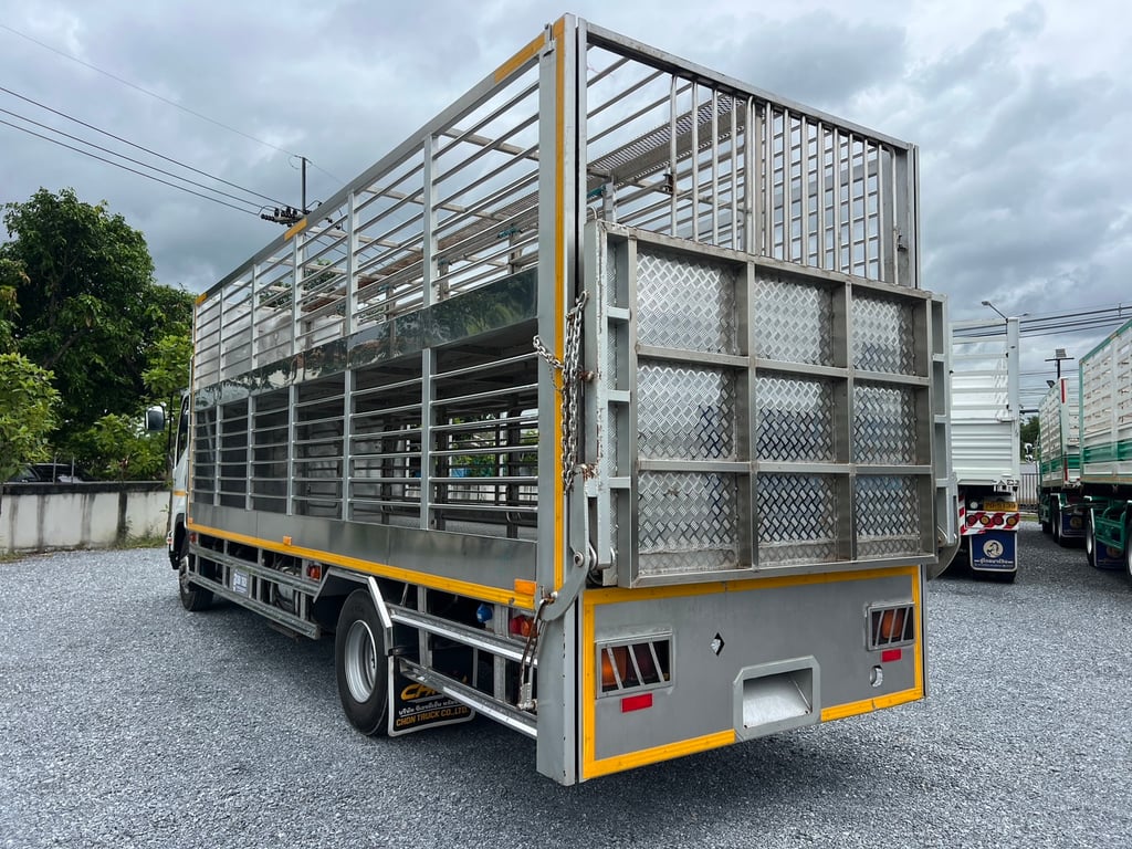 ISUZU FRR 210HP ปี 66 ไมล์แท้ 9,400 km.  #รถหมู 2 ชั้น สแตนเลส  #LEK876  ISUZU FRR 210HP ปี 66 ไมล์แท้ 9,400 km.  #รถหมู 2 ชั้น สแตนเลส  #LEK876