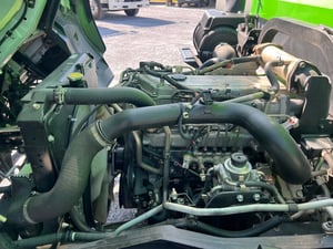 ISUZU FRR 210 HP ปี 66 ไมล์ 321,816  KM. #6ล้อล่องกระบะเหล็ก #LEK1125