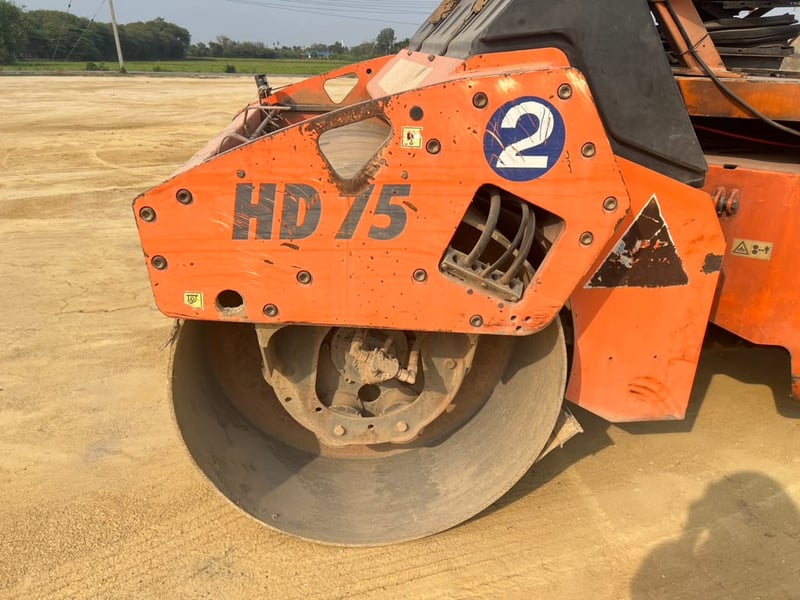 HAMM HD75 เบรกดาวน์ ปี 55 #ชั่วโมงใช้งาน 2,043 PM #LEK-N.23 