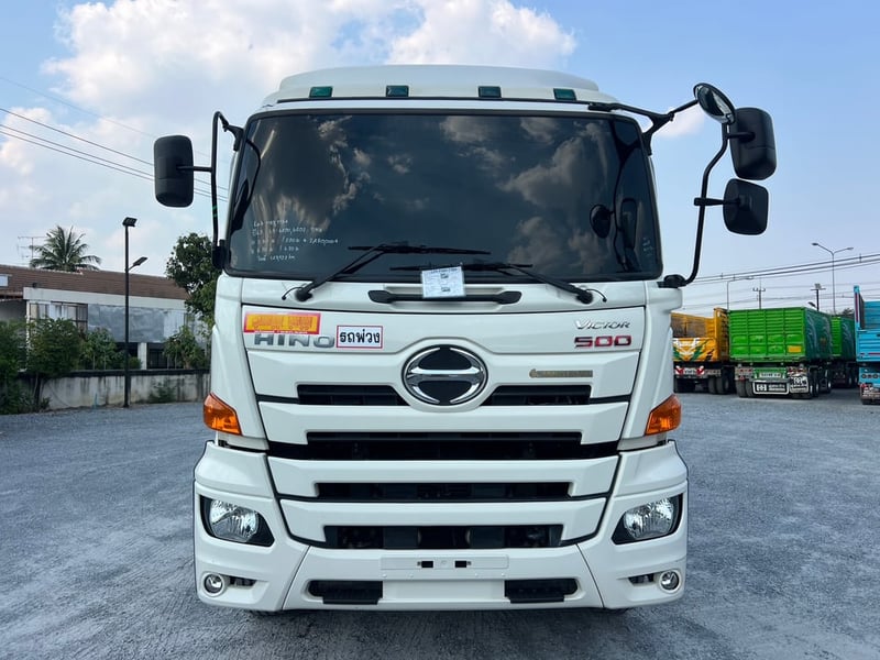 HINO 380 Fm2p ปี66 ไมล์ 148,800km. #แม่+ลูกพื้นเรียบดั้ม #LEK 1153-1154 HINO 380 Fm2p ปี66 ไมล์ 148,800km. #แม่+ลูกพื้นเรียบดั้ม #LEK 1153-1154