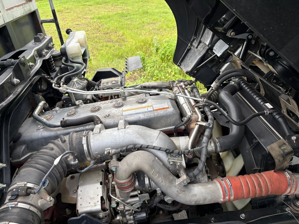 HINO  FL1A 344hp ปี 66หน้าขาว ไมล์น้อย 158,000 km. #รถคอกหมู คอกอู่ สมาน #LEK 977