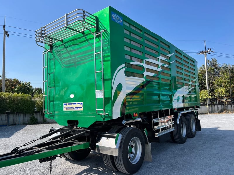 ISUZU FXZ 360 ปี 66 ไมล์ 216,000  KM. # พ่วงแม่ลูก ดั้มเกษตร #Lek1119-1120 