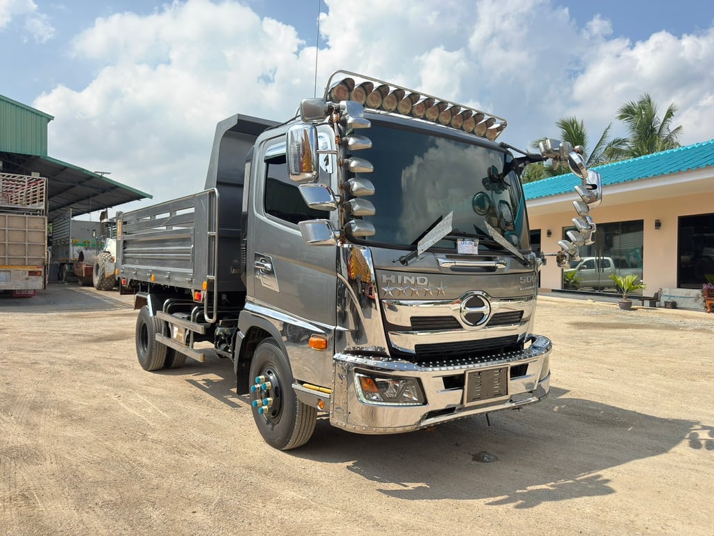 HINO FC9J 210HP ปี65 ไมล์ 23,585km. #6ล้อดั้ม2รั้ว #LEK1038 HINO FC9J 210HP ปี65 ไมล์ 23,585km. #6ล้อดั้ม2รั้ว #LEK1038