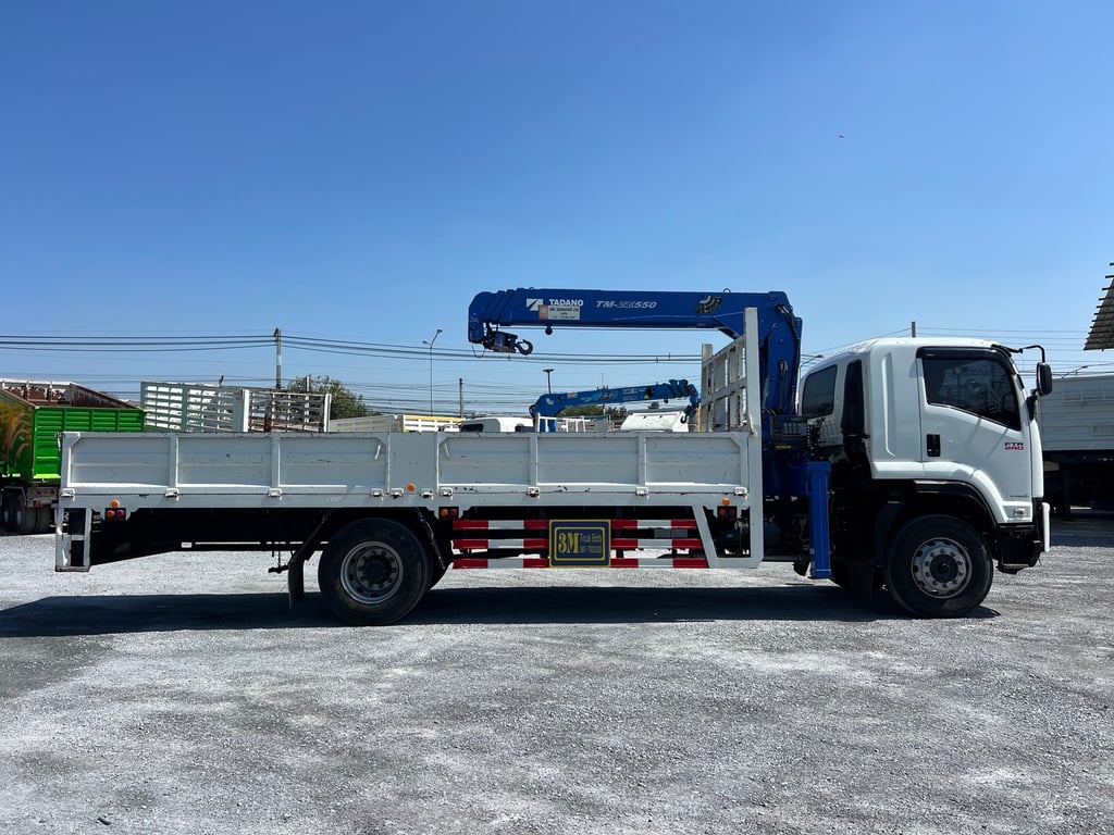 ISUZU FTR 240 HP ปี66 ไมล์ 64,700 Km. #6ล้อเครน #LEK1094 ISUZU FTR 240 HP ปี66 ไมล์ 64,700 Km. #6ล้อเครน #LEK1094