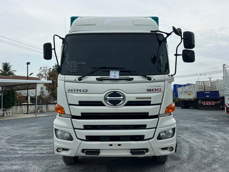 HINO FM1A 344 HP ปี 66 ไมล์ 150,000 กม. #10ล้อพ่วง แม่ลูกกระบะดั้มเกษตร ต่ออู่หมั่นกิจ UMK 7 รั้ว #LEK1254-1255  