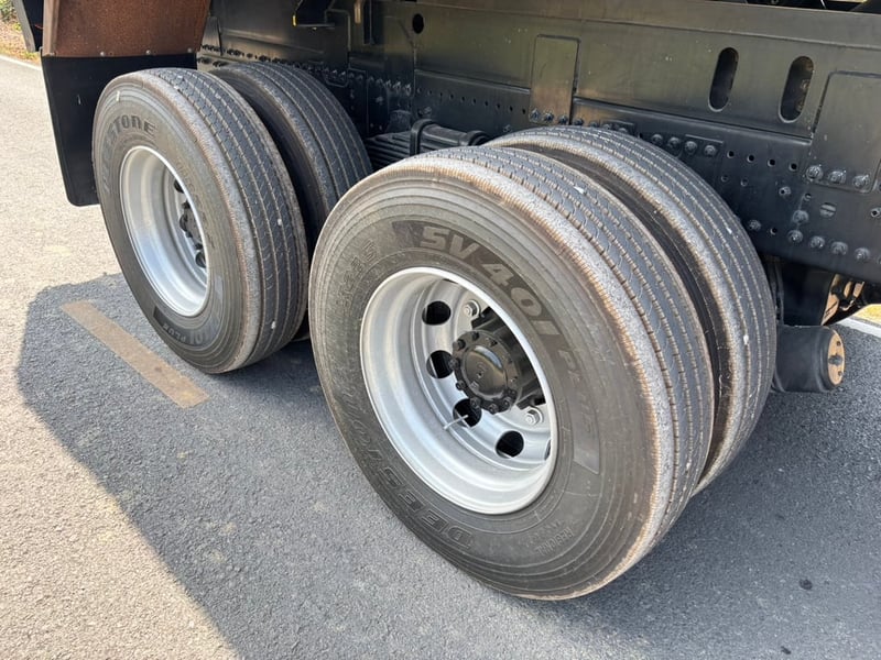 HINO FM1A วิคเตอร์ 344HP ปี 66 ไมล์ 201,404 KM. #กระบะดั้มสามมิตร SMM มีระบบลากพ่วง #LEK1002