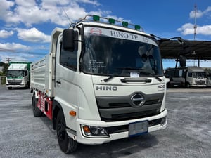 HINO FC9J 210 HP ปี 67 ไมล์ 29,032 KM. #กระบะดั้มเหล็ก #lek1211