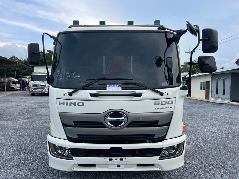 HINO FC9J 210HP ปี66 (ธันวา) ไมล์น้อย 103,000km. #รถ6ล้อเครน #รถ6ล้อเครน
