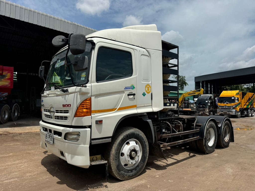 ็HINO FM2P CNG 360 HP ปี54  ไมล์ 506,000 km. #หัวลาก ็HINO FM2P CNG 360 HP ปี54  ไมล์ 506,000 km. #หัวลาก