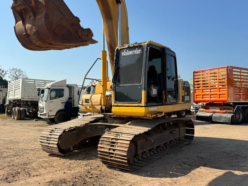 KOMATSU PC200-8 รถแม็คโคร ชั่วโมงการทำงาน 13,440 ชม. # LEK893
