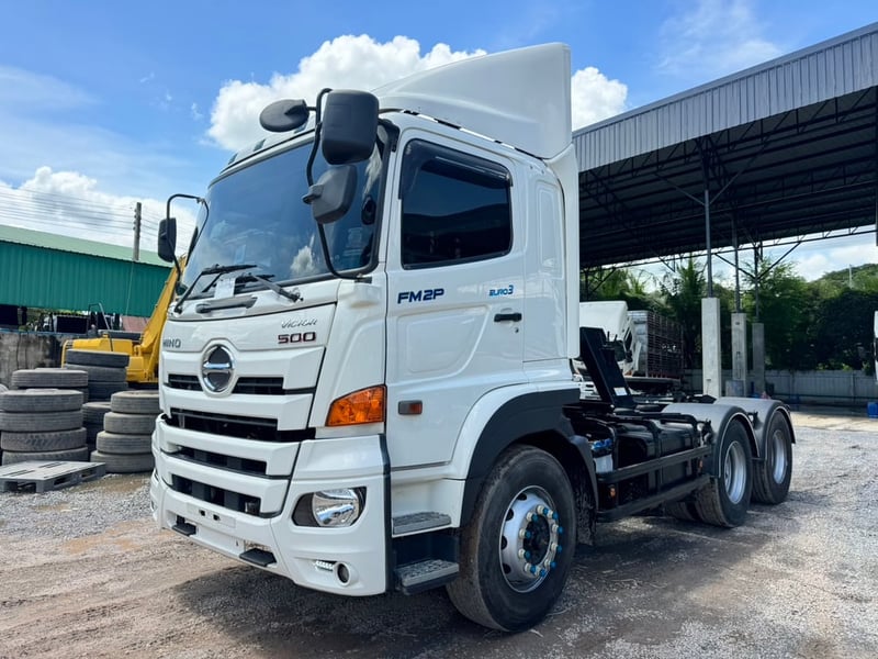 ็HINO FM2P 380HP ปี65 ไมล์ 343,000 km. #หัวลาก