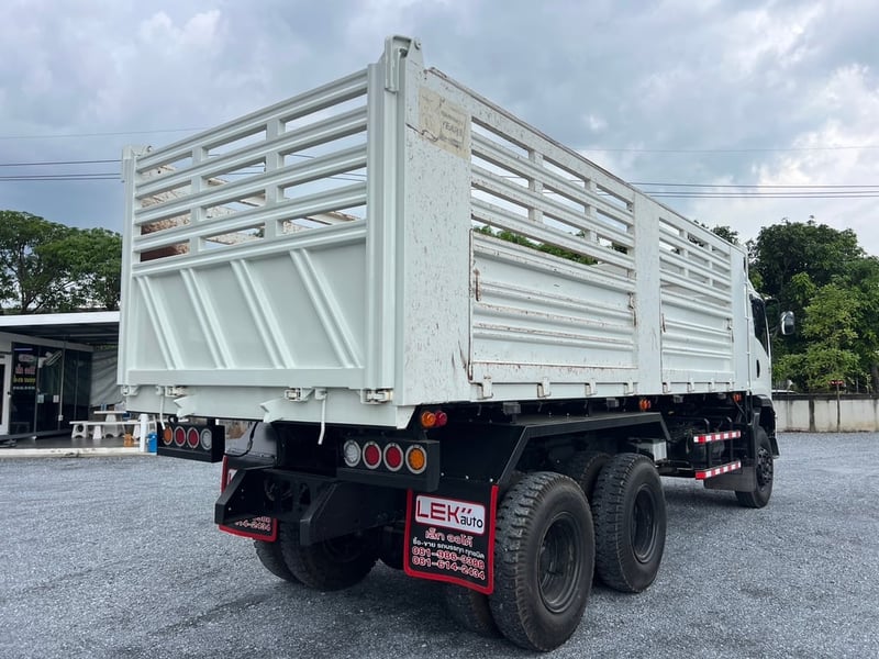 ISUZU FVZ 240 แรงม้า 2เพลา ปี 66 ไมล์น้อย 45,800 km. #กระบะดั้ม สามมิตร smm #LEK 793