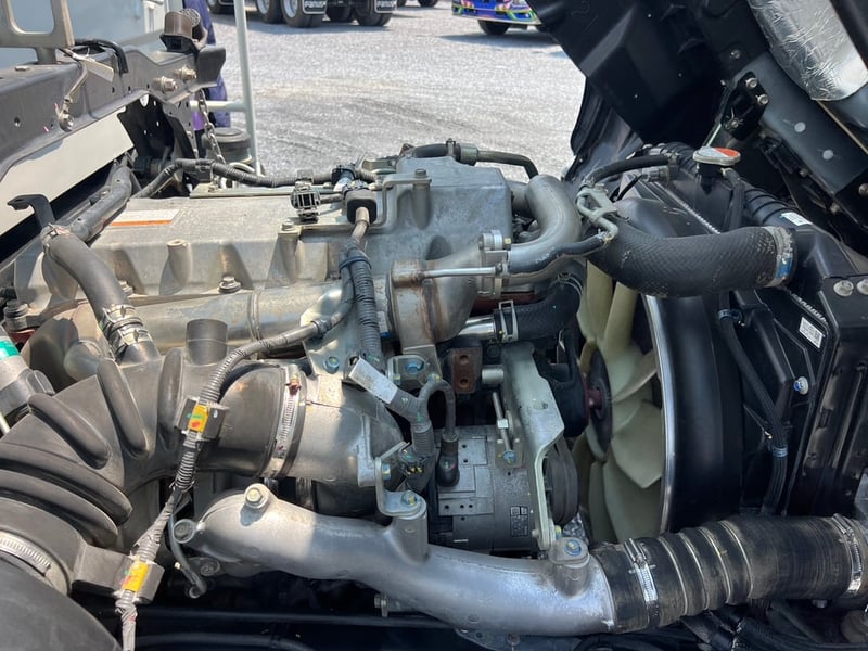 HINO FC9J 210 HP ปี65 ไมล์ 88,006 KM  #กระบะดั้ม 2 รั้ว #Lek1174 