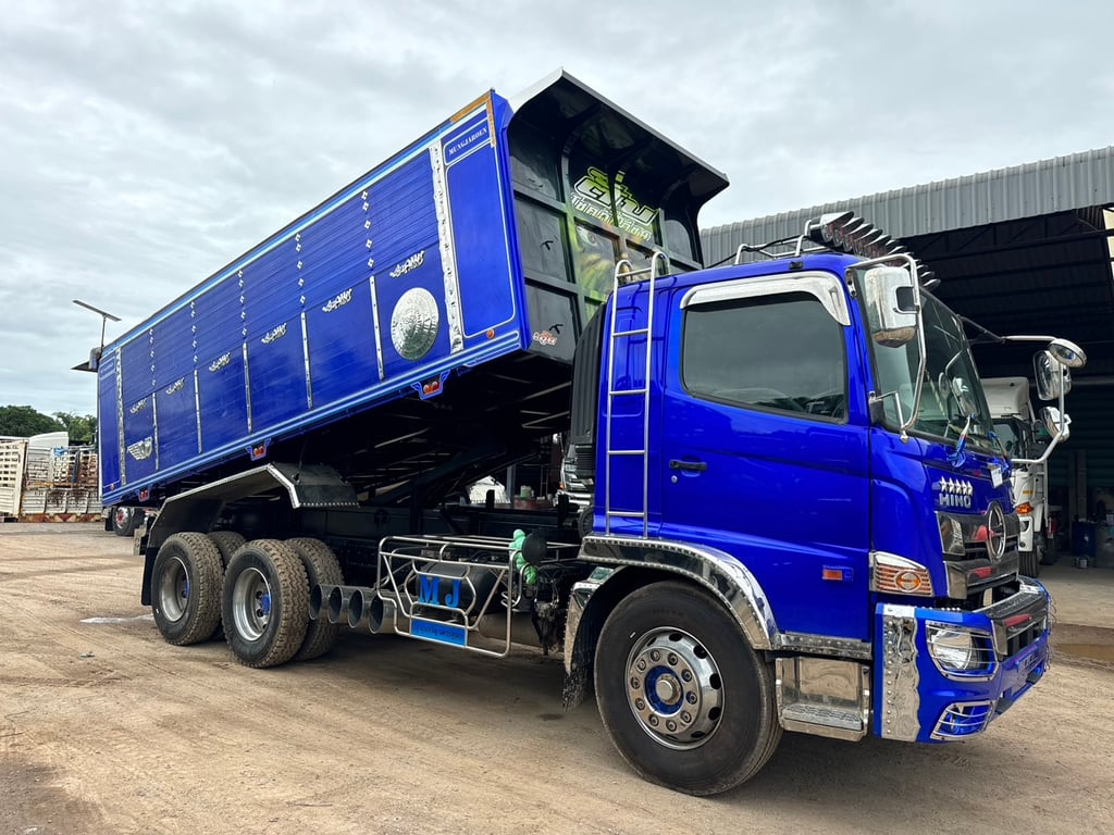 HINO FM8J 260HP ปี63 ไมล์ 128,700km. #10ล้อดั้ม2เพลา #LEK922