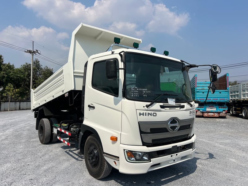 HINO DOMINATOR FC9J 155 HP ปี 63 ไมล์ 96,011 กม. #กระบะดั้มสามมิตร SMM ยาว 4 ม. # LEK866 