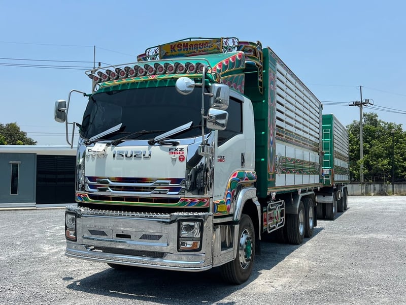 ISUZU FXZ 360HP ปี 2566 ไมล์ 193,000 km. #กระบะอลูมิเนียม พื้นเหล็ก ต่ออู่ธวัชชัย #LEK1115-1116 ISUZU FXZ 360HP ปี 2566 ไมล์ 193,000 km. #กระบะอลูมิเนียม พื้นเหล็ก ต่ออู่ธวัชชัย #LEK1115-1116