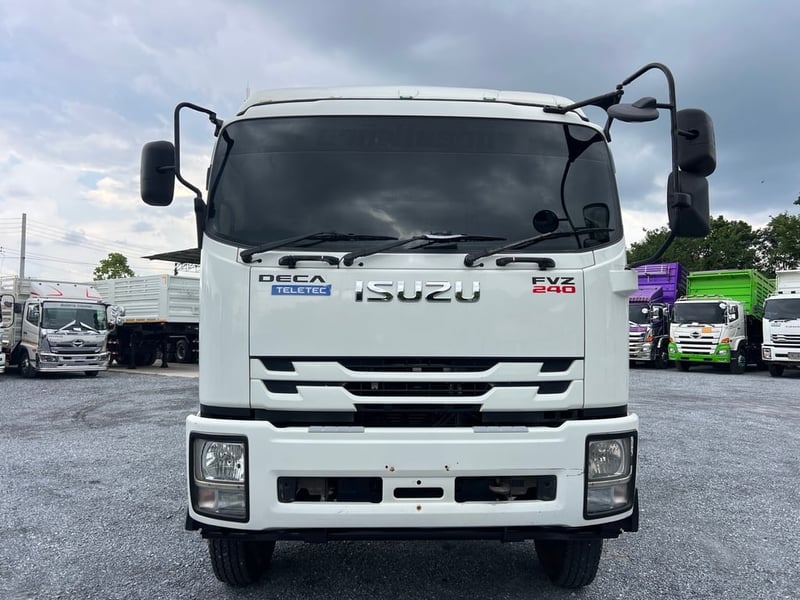 ISUZU FVZ 240 แรงม้า 2เพลา ปี 66 ไมล์น้อย 45,800 km. #กระบะดั้ม สามมิตร smm #LEK 793