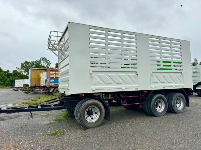 ลูกพ่วง3คาน smm สามมิตร กระบะเหล็กคอกสูง #L15  