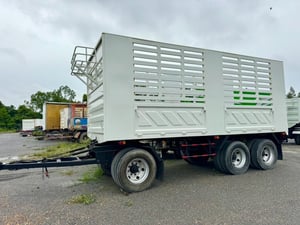 ลูกพ่วง3คาน smm สามมิตร กระบะเหล็กคอกสูง #L15  