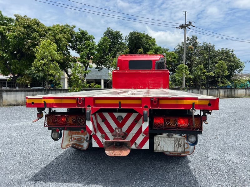 HINO FM1A 344HP ปี 64 ไมล์ 339,000 km. #12 ล้อพื้นเรียบ แม่ลูก พ่วง 2 คาน อู่ซุ่นชัย #LEK 972,973