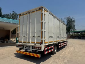  ISUZU FRR 210 HP ปี 2567 ไมล์ 15,570 กม. #6ล้อ ตู้10 บาน #LEK N43