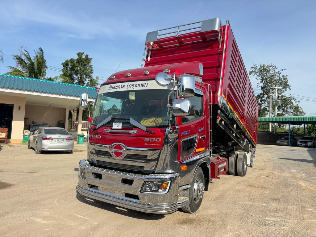 HINO  FC9J 210 HP ปี 66 #กระบะดั้มเกษตร #LEK1083 