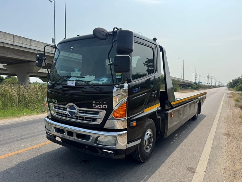 HINO FC9J 175HP  ปี62 ไมล์ 301,397 KM.  # รถสไลด์ 6ล้อ #LEK1258 