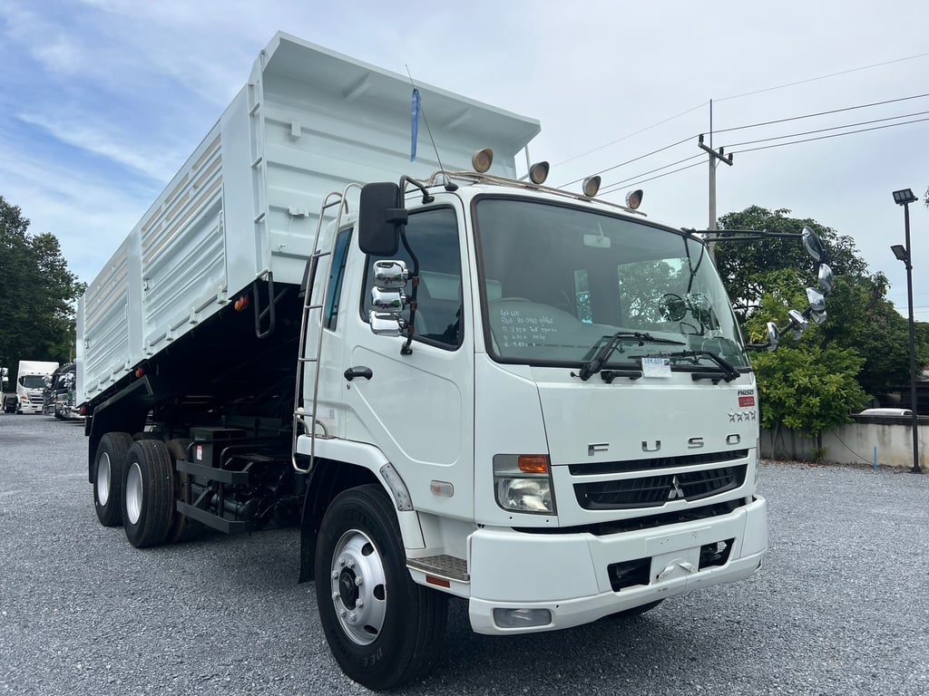 FUSO FN62FM 270HP ปี 65 ไมล์น้อย 37,600 KM. #กระบะดั้ม SMM (สามมิตร)  LEK655 