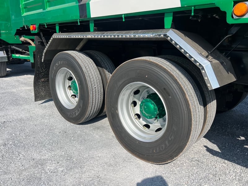 ISUZU FXZ 360 ปี 66 ไมล์ 216,000  KM. # พ่วงแม่ลูก ดั้มเกษตร #Lek1119-1120 