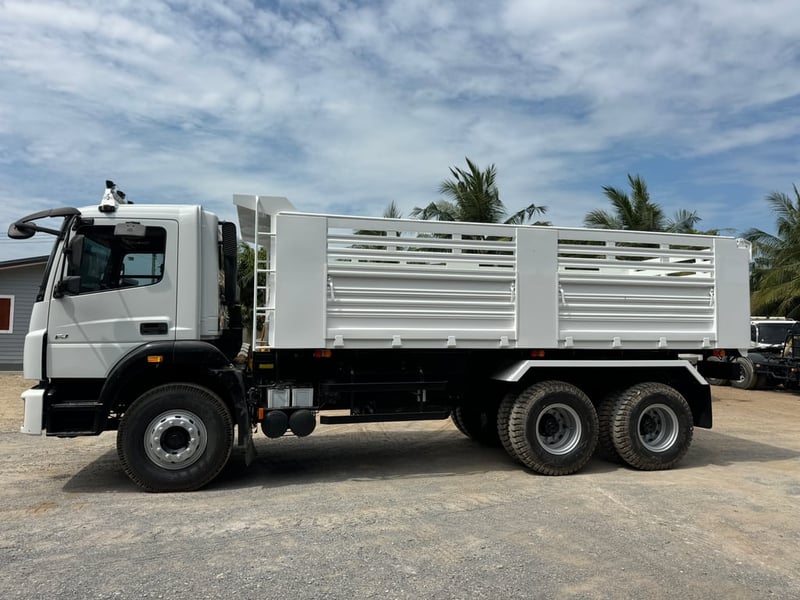 FUSO FJ280HP ปี65 ไมล์น้อย 59,939 km. #10ล้อกระบะดั้มสามมิตร #Lek 418 