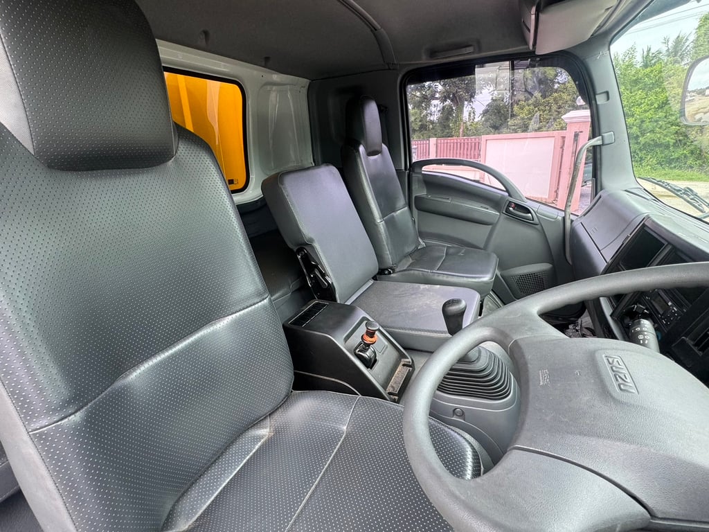 LEK 871 ISUZU FTR 240 ตู้10บาน ปี66 ไมล์น้อย 82,300km. #ตู้10บาน #LEK 871