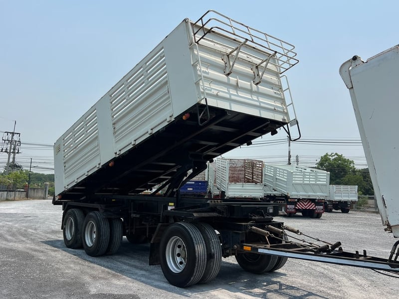 HINO FM1A 344HP แม่ปี 65 ลูกพ่วงสามมิตร ปี 2566 ไมล์ 201,404 KM. #แม่ลูก-กระบะดั้มสามมิตร SMM #LEK1002 ,719 