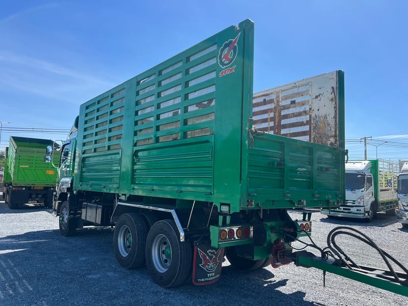 lSUZU FXZ 360 หน้า GIGA ปี 66 ไมล์เพียง 220,000 KM. #10ล้อพ่วงกระบะเหล็กคอกเกษตร #LEK949-950 lSUZU FXZ 360 หน้า GIGA ปี 66 ไมล์เพียง 220,000 KM. #10ล้อพ่วงกระบะเหล็กคอกเกษตร #LEK949-950