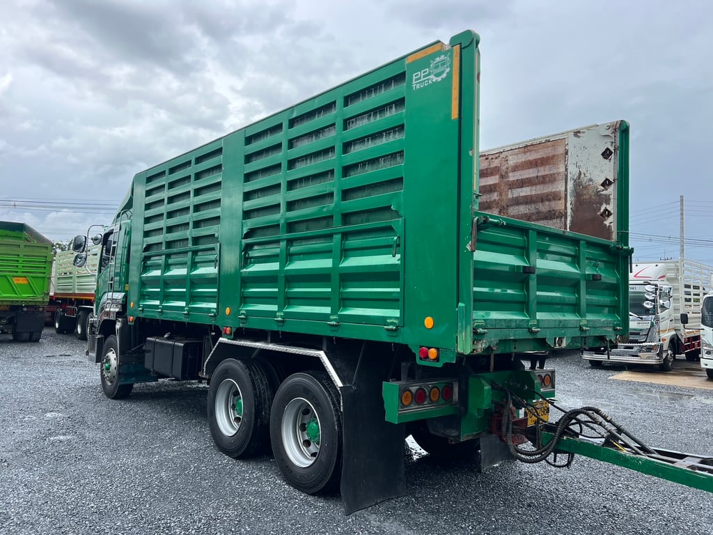 lSUZU FXZ 360 หน้า GIGA ปี 66 เลขไมล์เพียง 306,000 KM #กระบะดั้ม PP TRUCK กระบะเหล็กกึ่งเกษตร #LEK951-952 