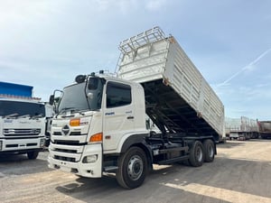 HINO FM1A 344 ปี66 ไมล์น้อย 144,000 km. #10ล้อ กระบะดั้ม พนัส panus #LEK616 