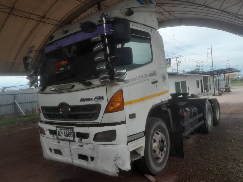 📣📣 Hino Mega 320 ปี 50  💸ราคา 480,000 ฿ พร้อมใช้งาน 📍อยู่ชุมพร ☎098-0947203 แฮ็คส์  #แฮ็คส์รถบรรทุก