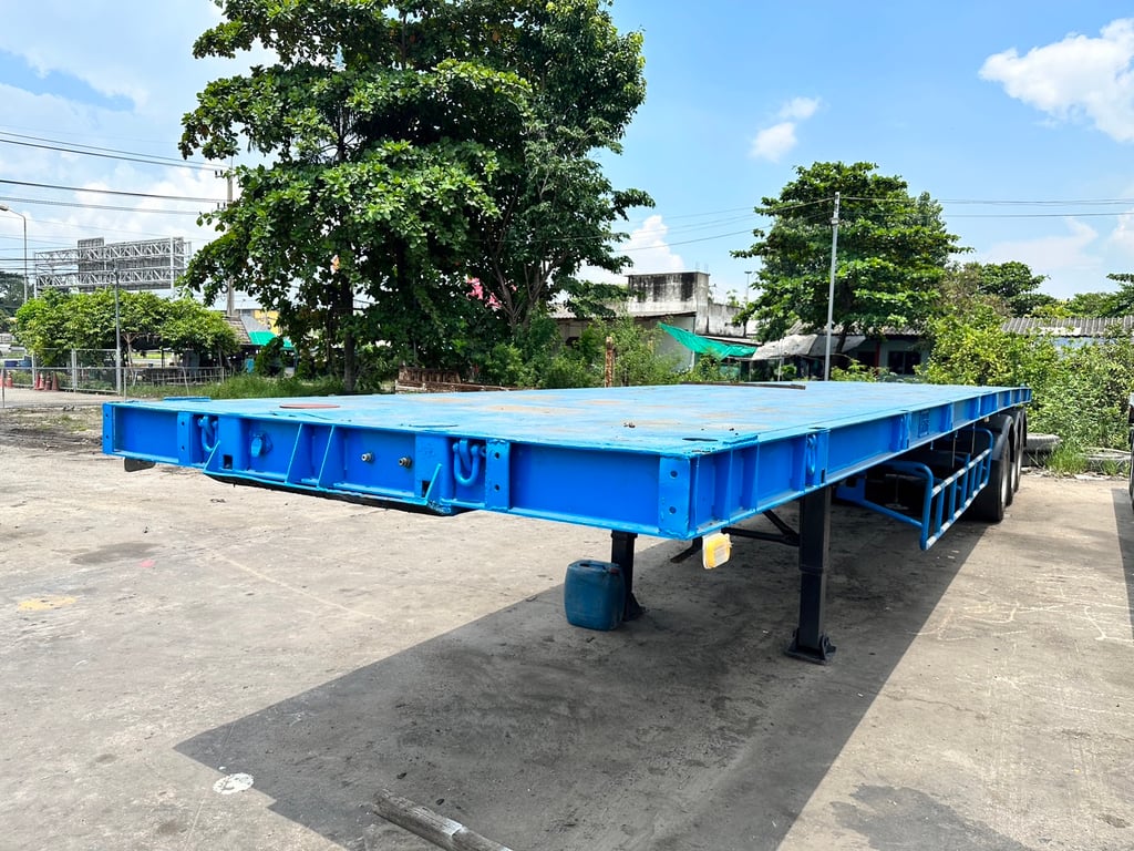 📣📣หางพื้นสามเพลาราคาถูก พร้อมใช้งานครับ ราคา190,000฿ ☎0980947203