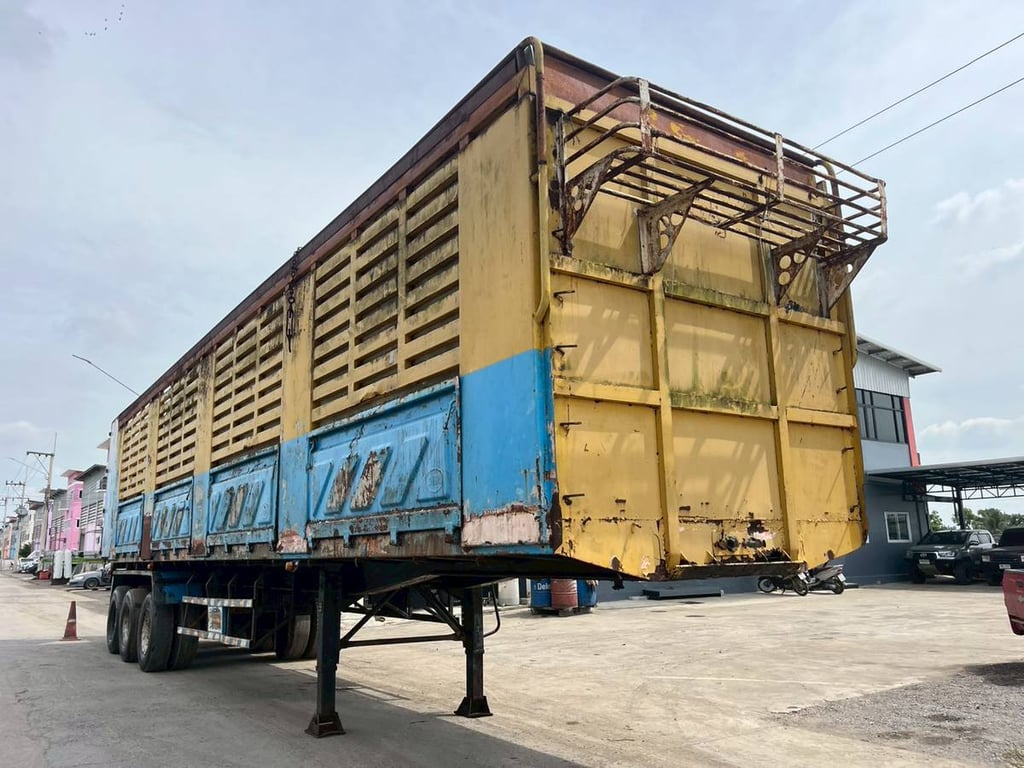 📣📣 หางคอก 3 เพลา ปี39 💸ราคา 200,000 🅱️ ✅12.5m ต่ออีก 1เมตร  ✅3เพลายัด ไม่ลงเล่ม[ลงเล่มเพิ่ม35,000] 📍ปทุมธานี ☎098-0947203 แฮ็คส์ #แฮ็คส์รถบรรทุก