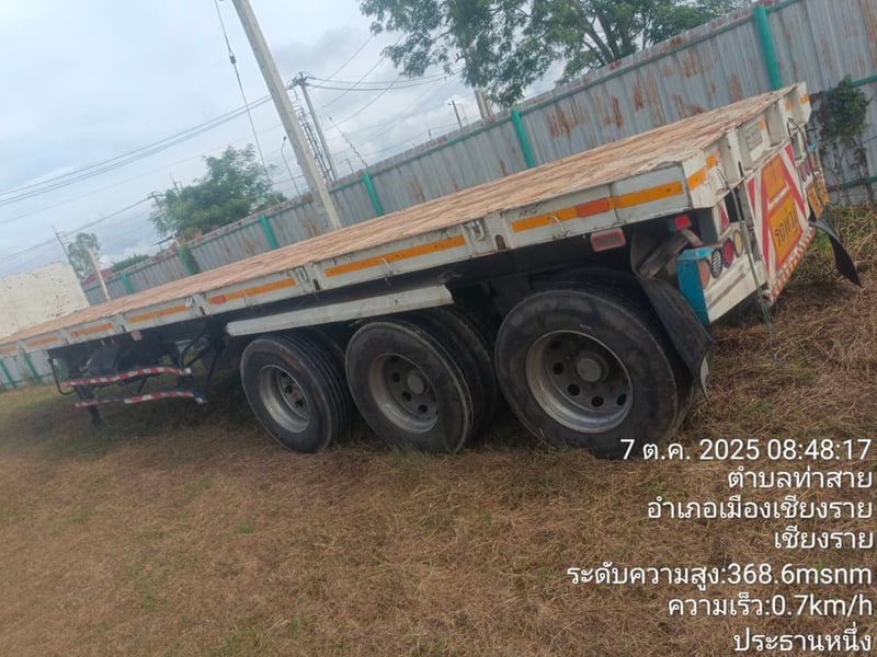 📣📣หางพื้นสามเพลาสามมิตร ปี 66  💸ราคา 320,000 ฿ พร้อมใช้งาน ☎098-0947203 แฮ็คส์  #รับฝากขายรถบรรทุกทุกชนิด  #แฮ็คส์รถบรรทุก