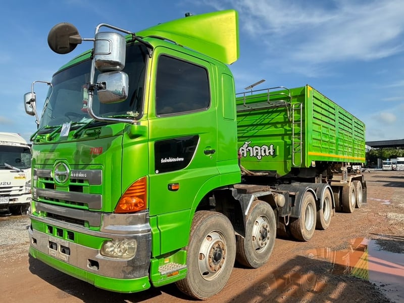 📣📣หัวลากS700 #12ล้อ #2เพลาปี65  🚛เครื่อง E13C เกียร์ธรรมดา  🚛ยกดั้มได้ จับกับหางเซมิดั้มกระบะคอกเลส  🚛ลูกรั้วอลูมิเนียม พื้นเลส  อู่SSV  🚛กระบะยาว ย 7.20 ก 2.51 ส 1.58 ข 💸ราคา 1,380,000 บาท  ☎098-0947203 แฮ็คส์  #แฮ็คส์รถบรรทุก