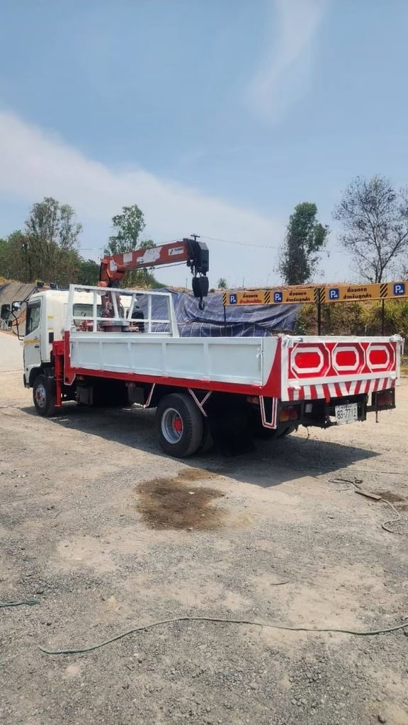 📣📣"Hino FC4J 144 แรงม้า 🌟6 ล้อ กระบะ 4.9 ม ก2.20ม แผง 40 ซม 🌟เครน Unic 3ตัน 3ปลอก 2ชัก" 💸ราคา385,000฿ 📍ชลบุรี ☎098-0947203 แฮ็คส์  #แฮ็คส์รถบรรทุก 📣📣"Hino FC4J 144 แรงม้า 🌟6 ล้อ กระบะ 4.9 ม ก2.20ม แผง 40 ซม 🌟เครน Unic 3ตัน 3ปลอก 2ชัก" 💸ราคา385,000฿ 📍ชลบุรี ☎098-0947203 แฮ็คส์  #แฮ็คส์รถบรรทุก