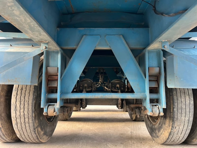 📣📣📣หางพื้นสามเพลา CIMC ปี57  💸ราคา 220,000 ฿ พร้อมใช้งาน 📍ปทุมธานี ☎098-0947203 แฮ็คส์  #แฮ็คส์รถบรรทุก