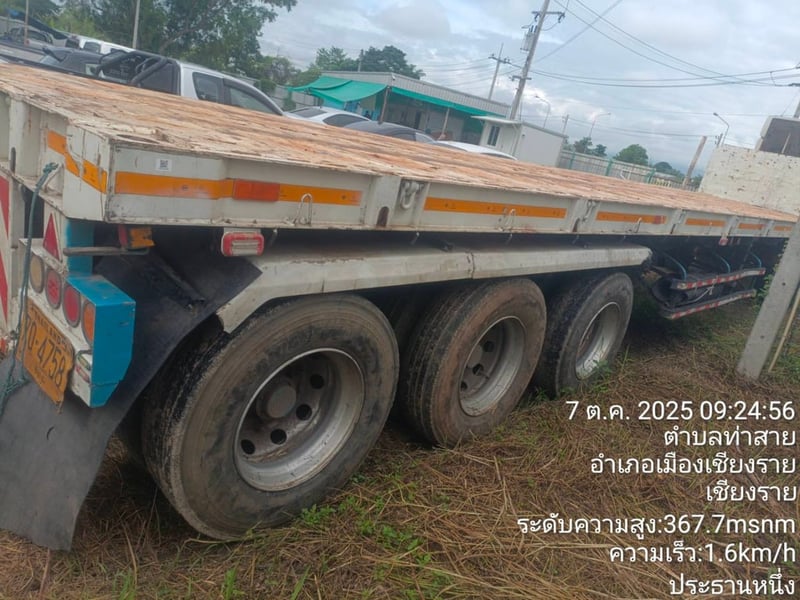 📣📣หางพื้นสามเพลาสามมิตร ปี 66  💸ราคา 320,000 ฿ พร้อมใช้งาน ☎098-0947203 แฮ็คส์  #รับฝากขายรถบรรทุกทุกชนิด  #แฮ็คส์รถบรรทุก