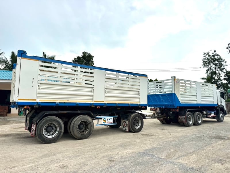  📣ISUZU FXZ 360 ปี65 (ธันวา) 🌟รหัสmtแท้ไฟรุ่นใหม่ พ่วงแม่ลูก ลูกปี65  🌟ไมล์น้อยมากๆ  33,000 KM. แท้ 🌟แม่ลูกกระบะดั้มเหล็ก SKT ลูก3คาน 🌟รถเดิม สวย ไม่มีอุบัติเหตุยาว 6.20 ลูก 6.50ม.  💸ราคา 3,180,000 บาท 📍นครปฐม ☎098-0947203  แฮ็คส์  #แฮ็คส์รถบรรทุก