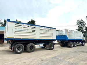  📣ISUZU FXZ 360 ปี65 (ธันวา) 🌟รหัสmtแท้ไฟรุ่นใหม่ พ่วงแม่ลูก ลูกปี65  🌟ไมล์น้อยมากๆ  33,000 KM. แท้ 🌟แม่ลูกกระบะดั้มเหล็ก SKT ลูก3คาน 🌟รถเดิม สวย ไม่มีอุบัติเหตุยาว 6.20 ลูก 6.50ม.  💸ราคา 3,180,000 บาท 📍นครปฐม ☎098-0947203  แฮ็คส์  #แฮ็คส์รถบรรทุก