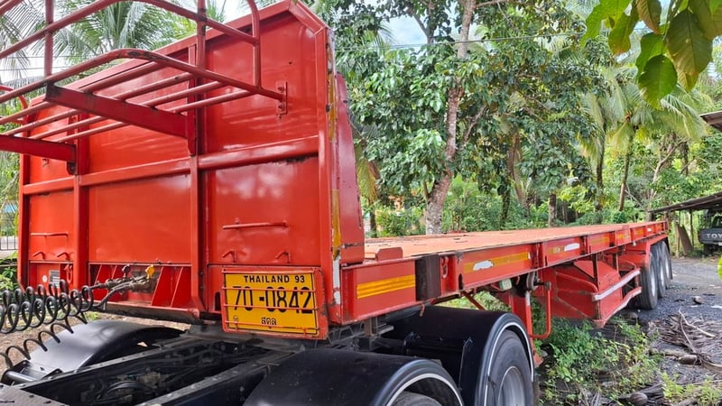 📣📣หางพื้น 3 เพลา สามมิตร 10น๊อต ปี61 💸 320,000 ฿ 📍จ.สตูล ☎098-0947203 แฮ็คส์  #แฮ็คส์รถบรรทุก